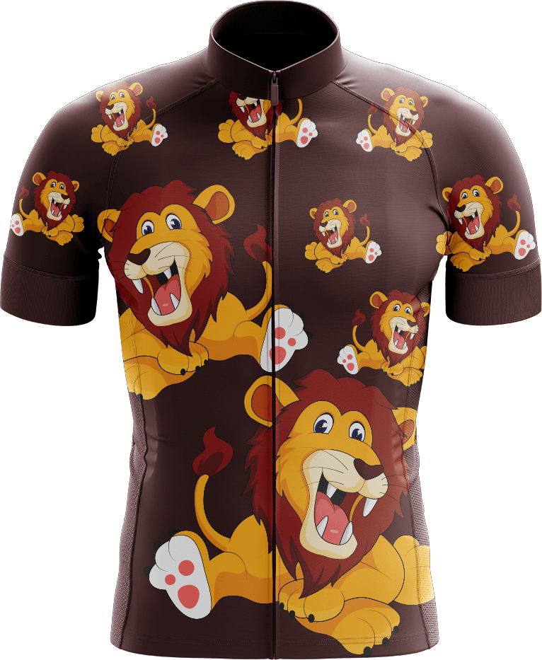 Leo Lion Cycling Jerseys - fungear.com.au