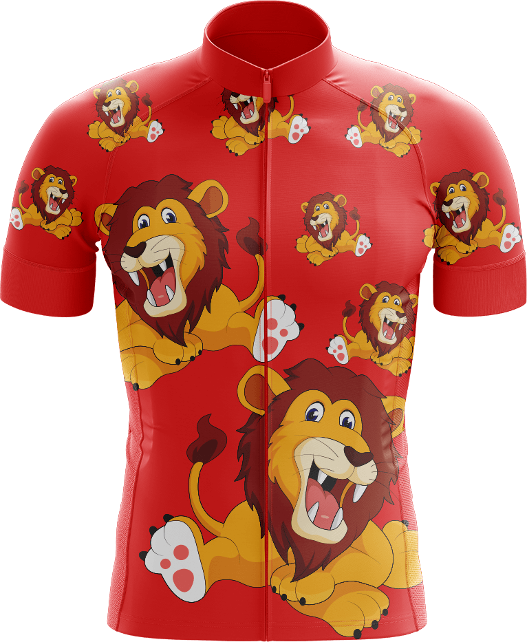 Leo Lion Cycling Jerseys - fungear.com.au