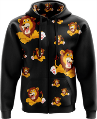 Leo Lion Full Zip Hoodies Jacket 5