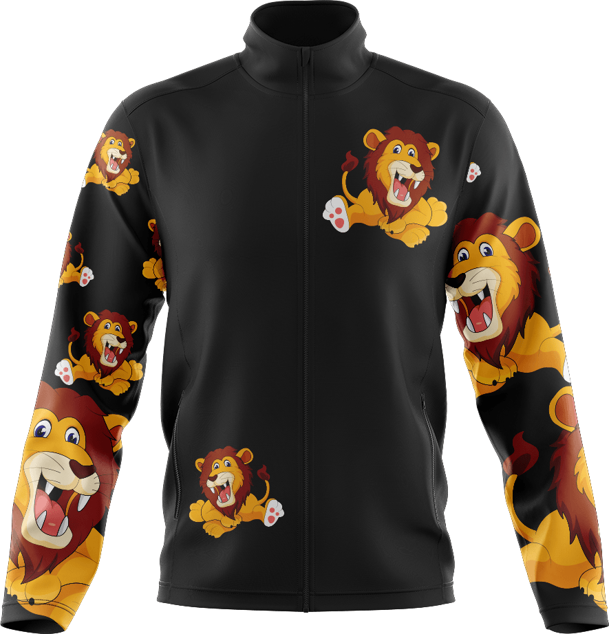 Leo Lion Full Zip Track Jacket - fungear.com.au