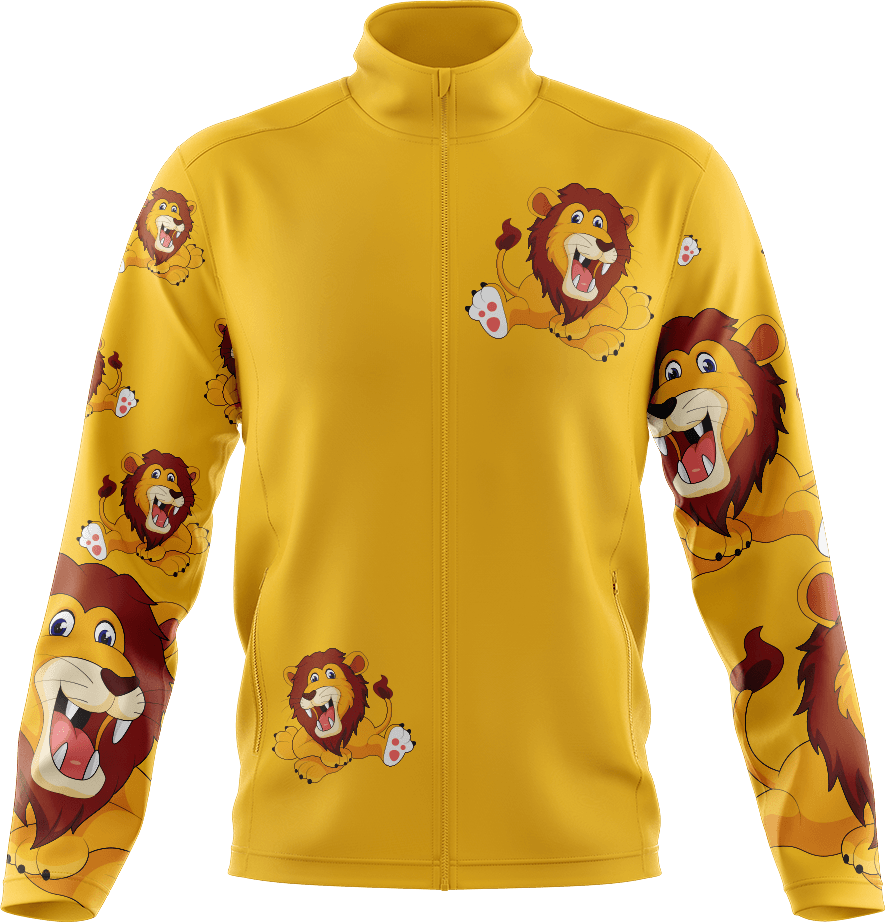 Leo Lion Full Zip Track Jacket - fungear.com.au