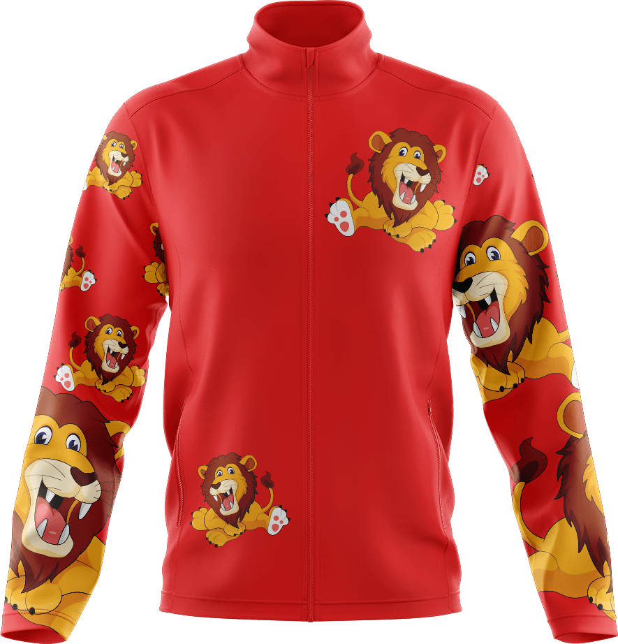 Leo Lion Full Zip Track Jacket - fungear.com.au