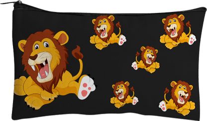 Leo Lion Jumbo Pencil Case - fungear.com.au