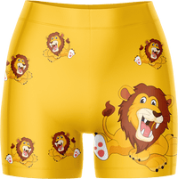 Leo Lion Ladies Gym Shorts 3