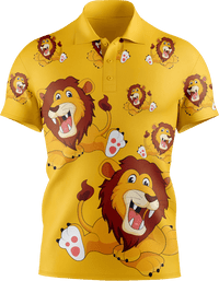 Leo Lion Men's Short Sleeve Polo 3
