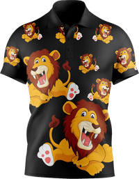 Leo Lion Men's Short Sleeve Polo 1