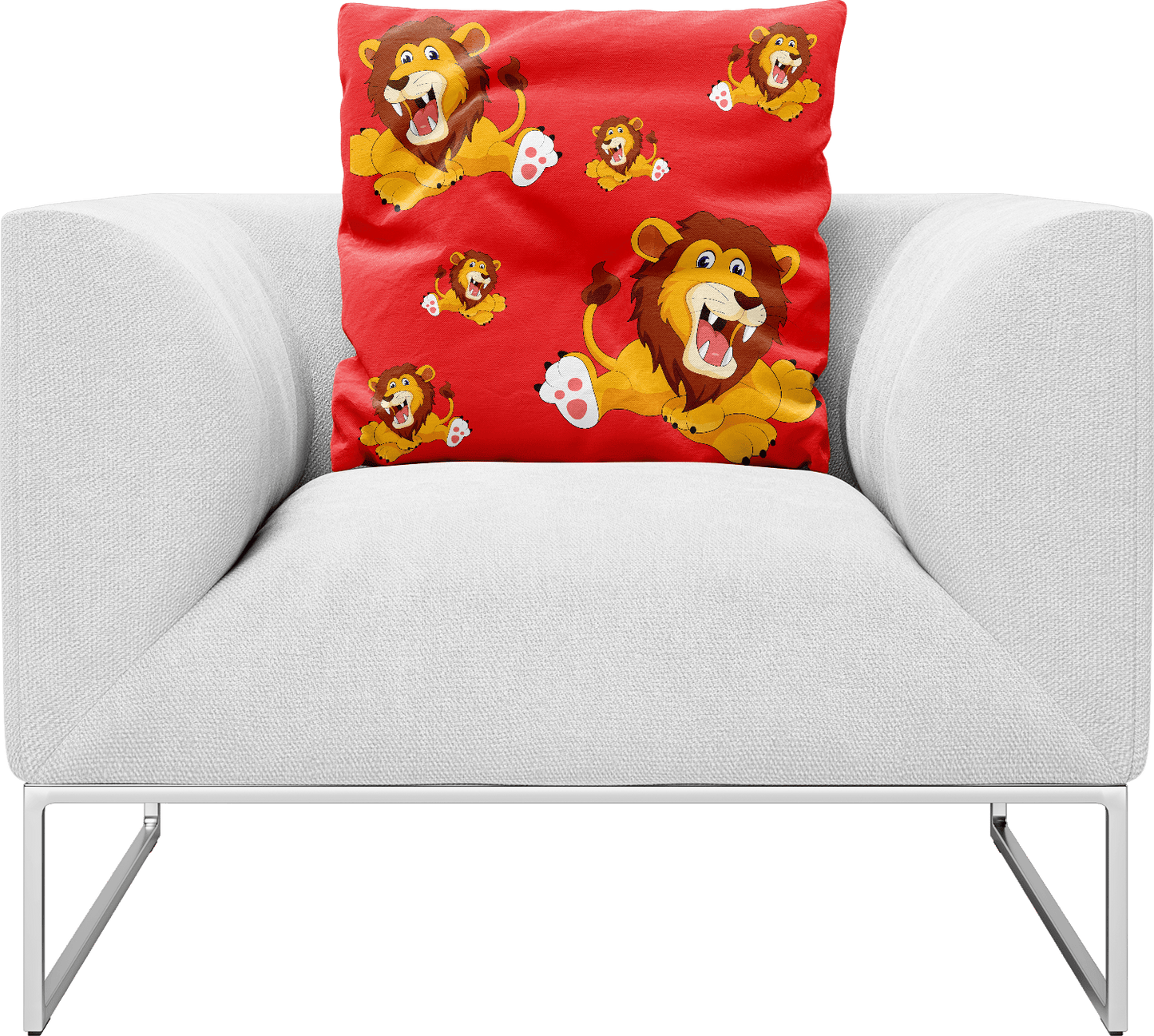 Leo Lion Pillows Cushions - fungear.com.au