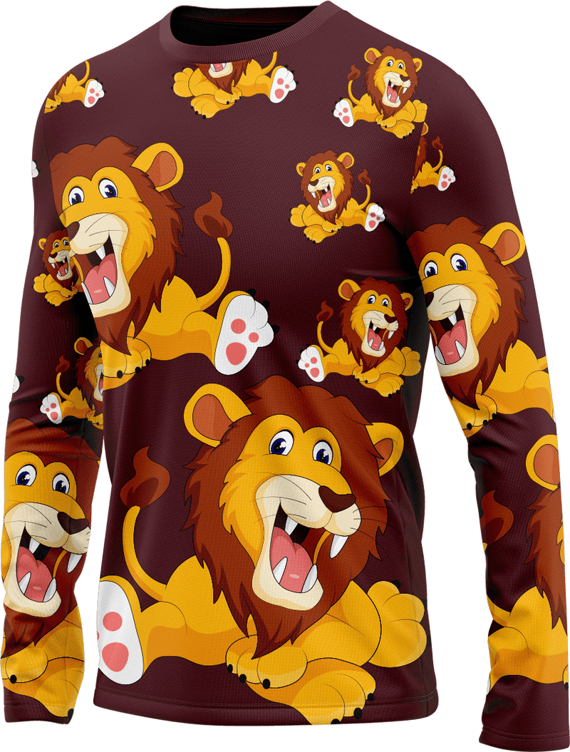 Leo Lion Rash Shirt Long Sleeve