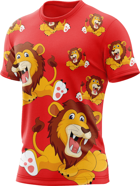 Leo Lion Rash T-Shirt Short Sleeve - fungear.com.au