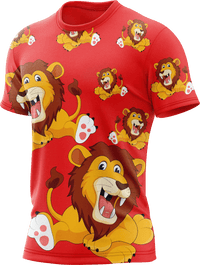 Leo Lion Rash Shirt Short Sleeve 1