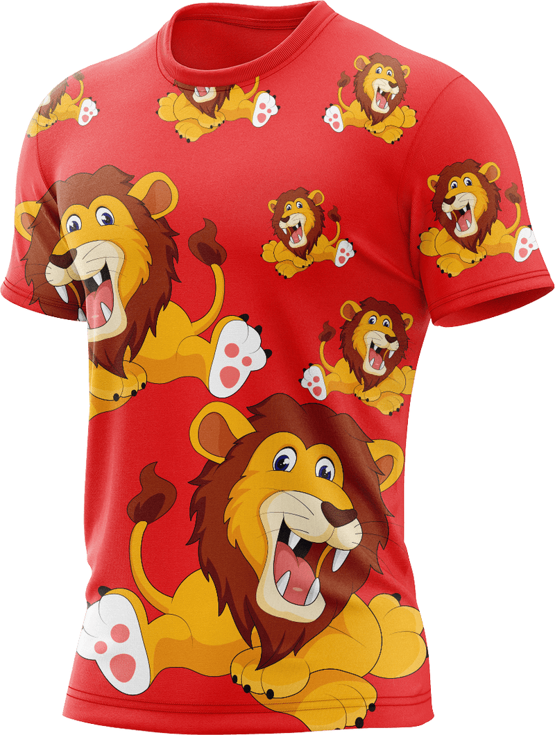 Leo Lion Rash Shirt Short Sleeve