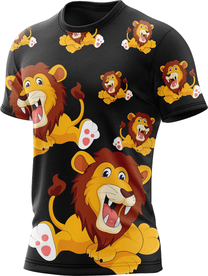 Leo Lion Rash T-Shirt Short Sleeve - fungear.com.au