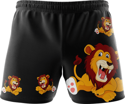 Leo Lion Shorts - fungear.com.au