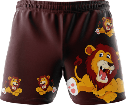 Leo Lion Shorts - fungear.com.au