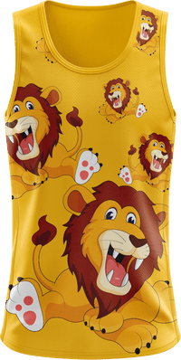 Leo Lion Singlets 3