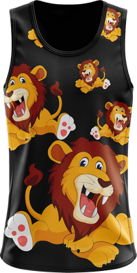 Leo Lion Singlets 1
