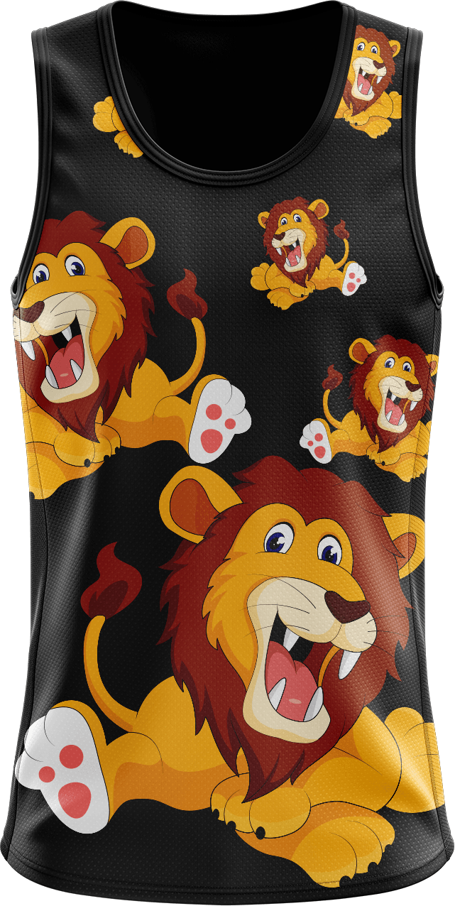 Leo Lion Singlets