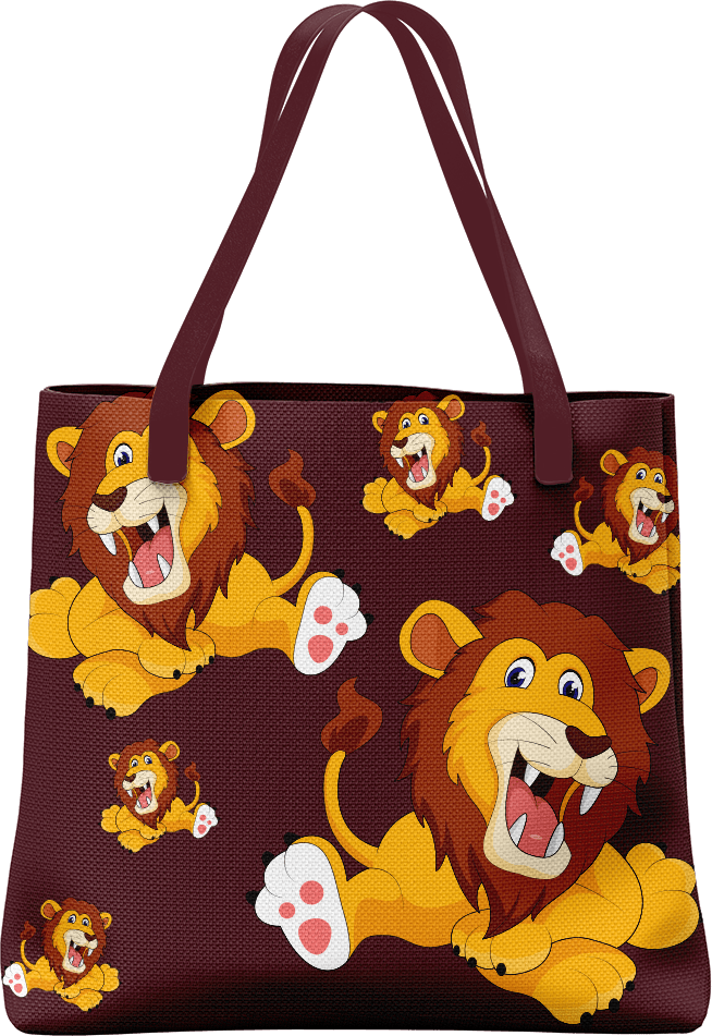 Leo Lion Tote Bag - fungear.com.au