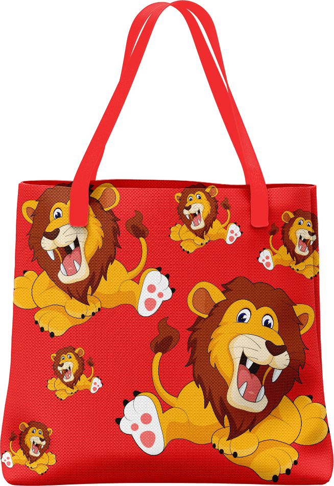 Leo Lion Tote Bag - fungear.com.au