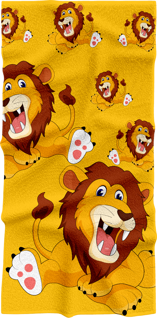 Leo Lion Towels - fungear.com.au
