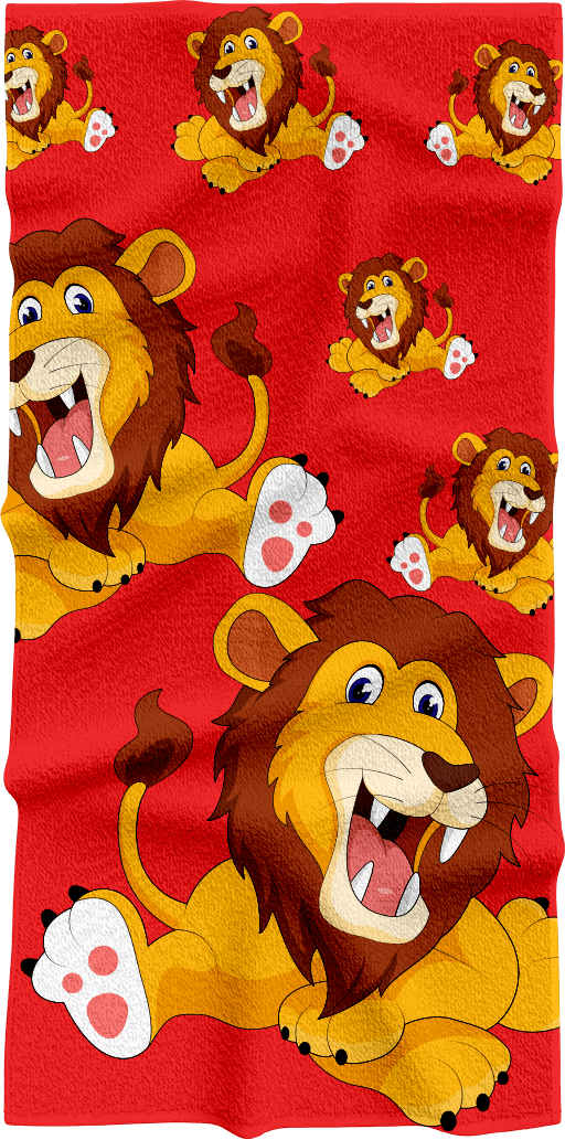 Leo Lion Towels - fungear.com.au