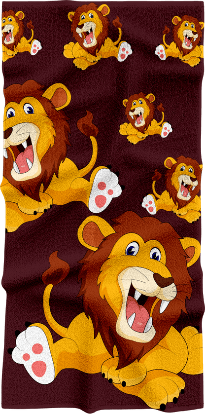 Leo Lion Towels - fungear.com.au