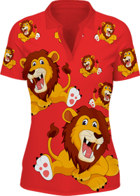 Leo Lion Women's Polo 4