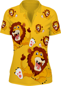 Leo Lion Women's Polo 3