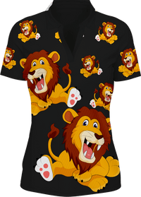 Leo Lion Women's Polo 1