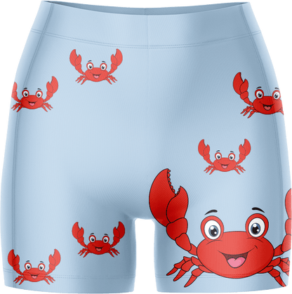 Maddy MudCrab Ladies Gym Shorts - fungear.com.au