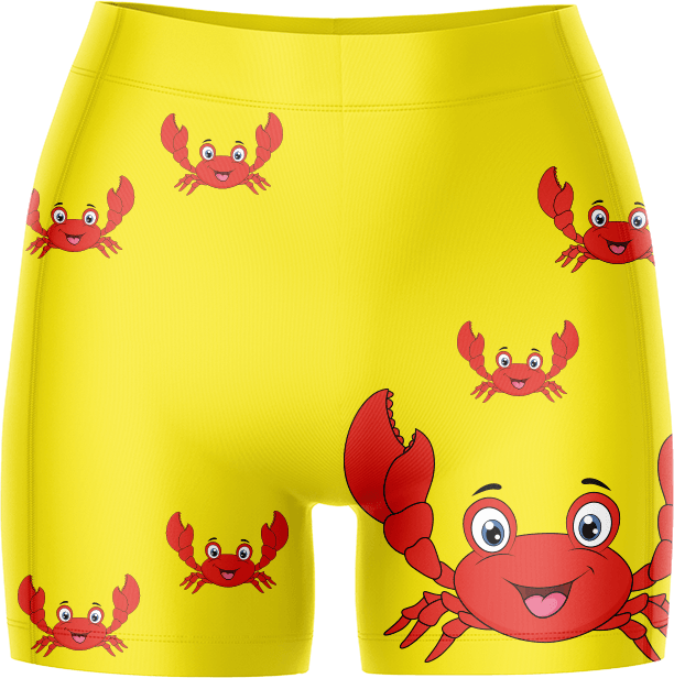 Maddy MudCrab Ladies Gym Shorts