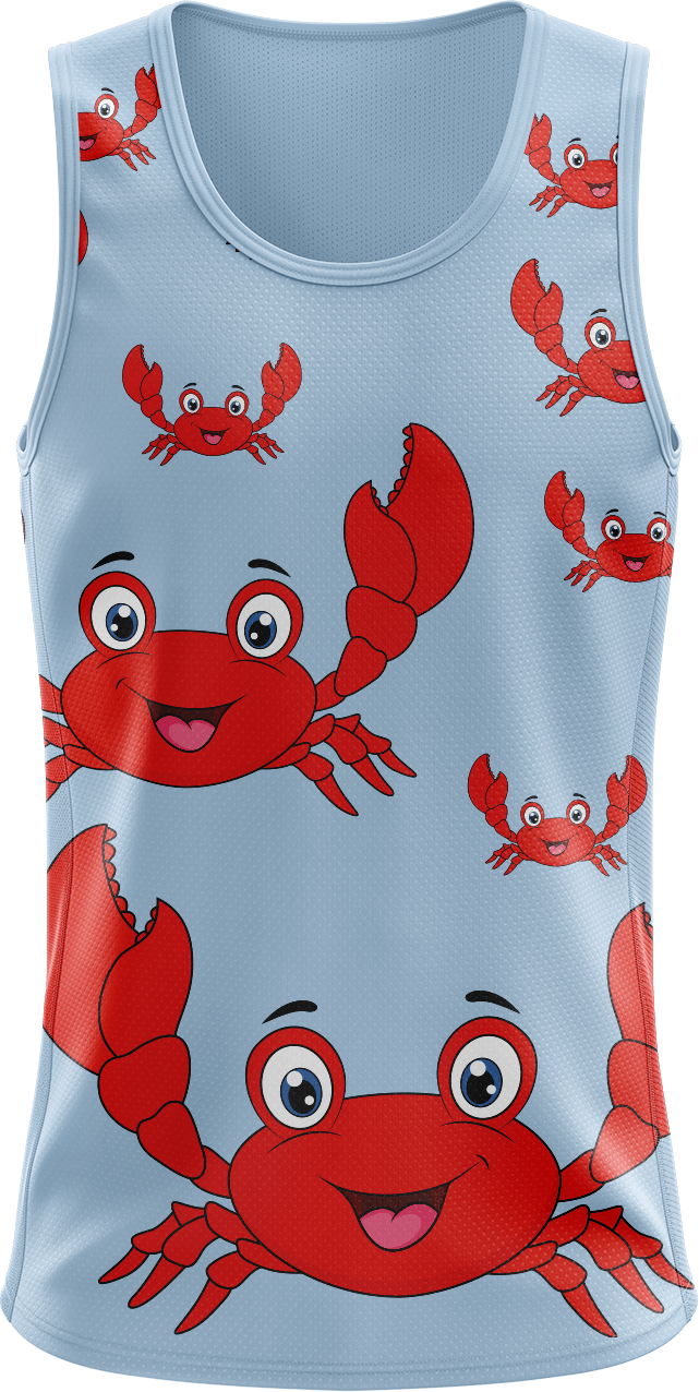 Maddy MudCrab Singlets - fungear.com.au