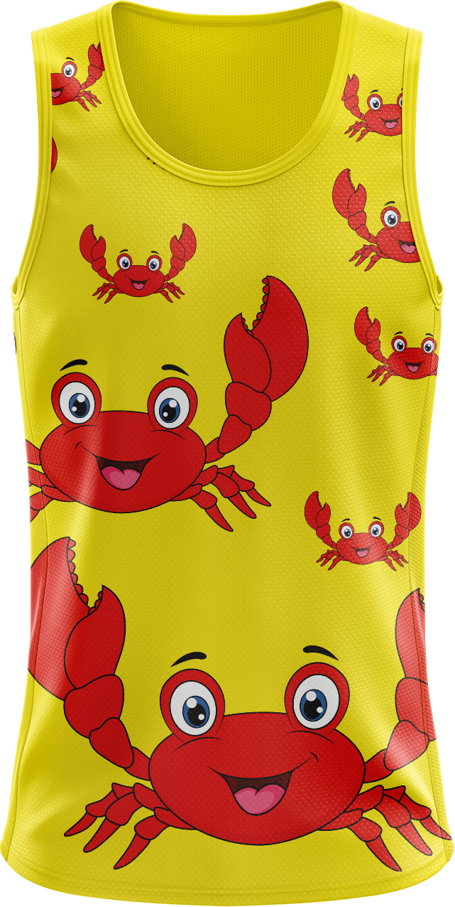 Maddy MudCrab Singlets - fungear.com.au