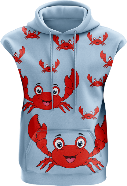 Maddy MudCrab Sleeveless Hoodie - fungear.com.au