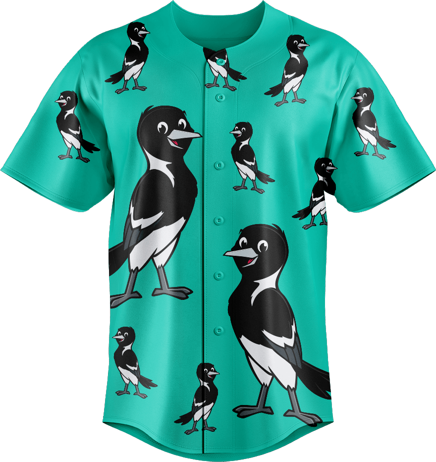 Magic Magpie Baseball Jerseys