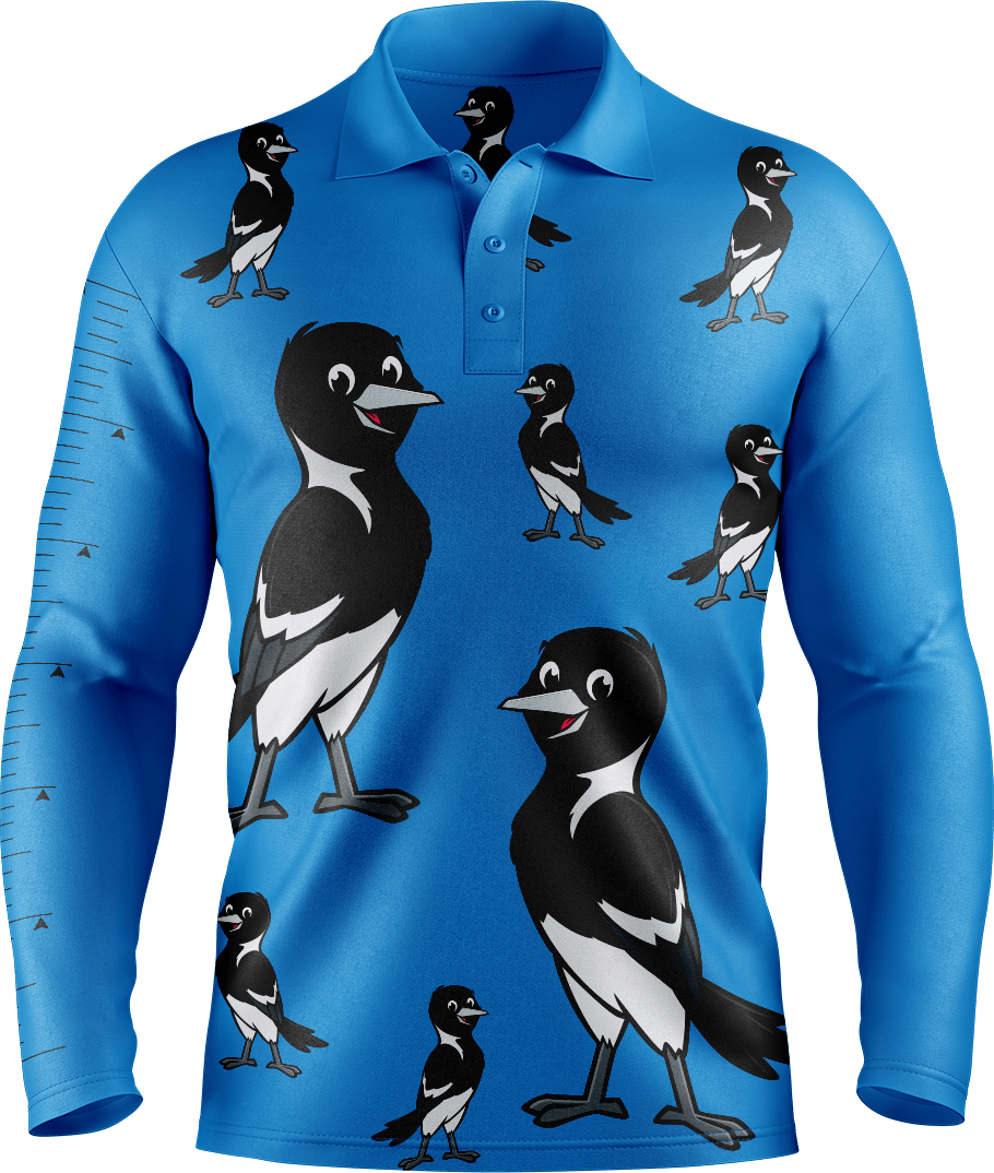 Magic Magpie Fishing Shirts - fungear.com.au