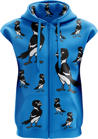 Magic Magpie Full Zip Sleeveless Hoodie Jackets 2
