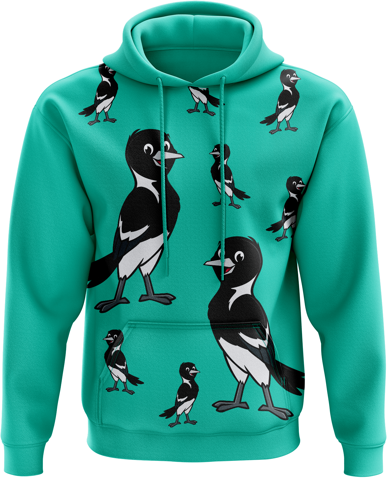 Magic Magpie Hoodies - fungear.com.au