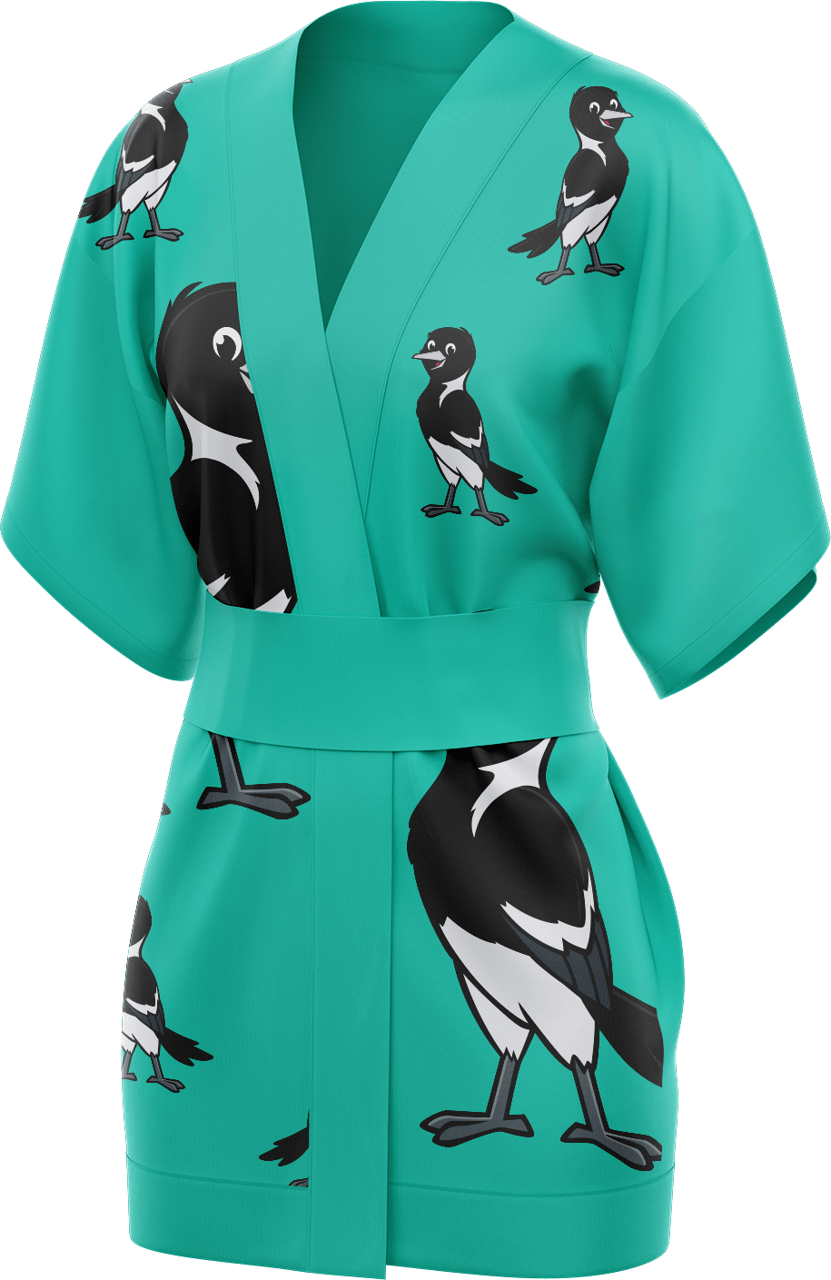 Magic Magpie Kimono - fungear.com.au