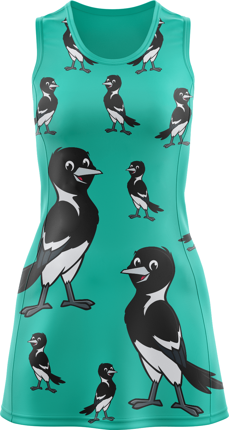 Magic Magpie Ladies Mini Dress - fungear.com.au