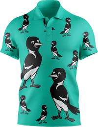 Magic Magpie Men's Short Sleeve Polo 4