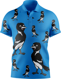 Magic Magpie Men's Short Sleeve Polo 1