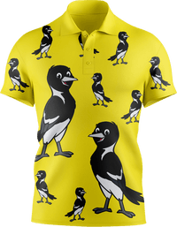 Magic Magpie Men's Short Sleeve Polo 3