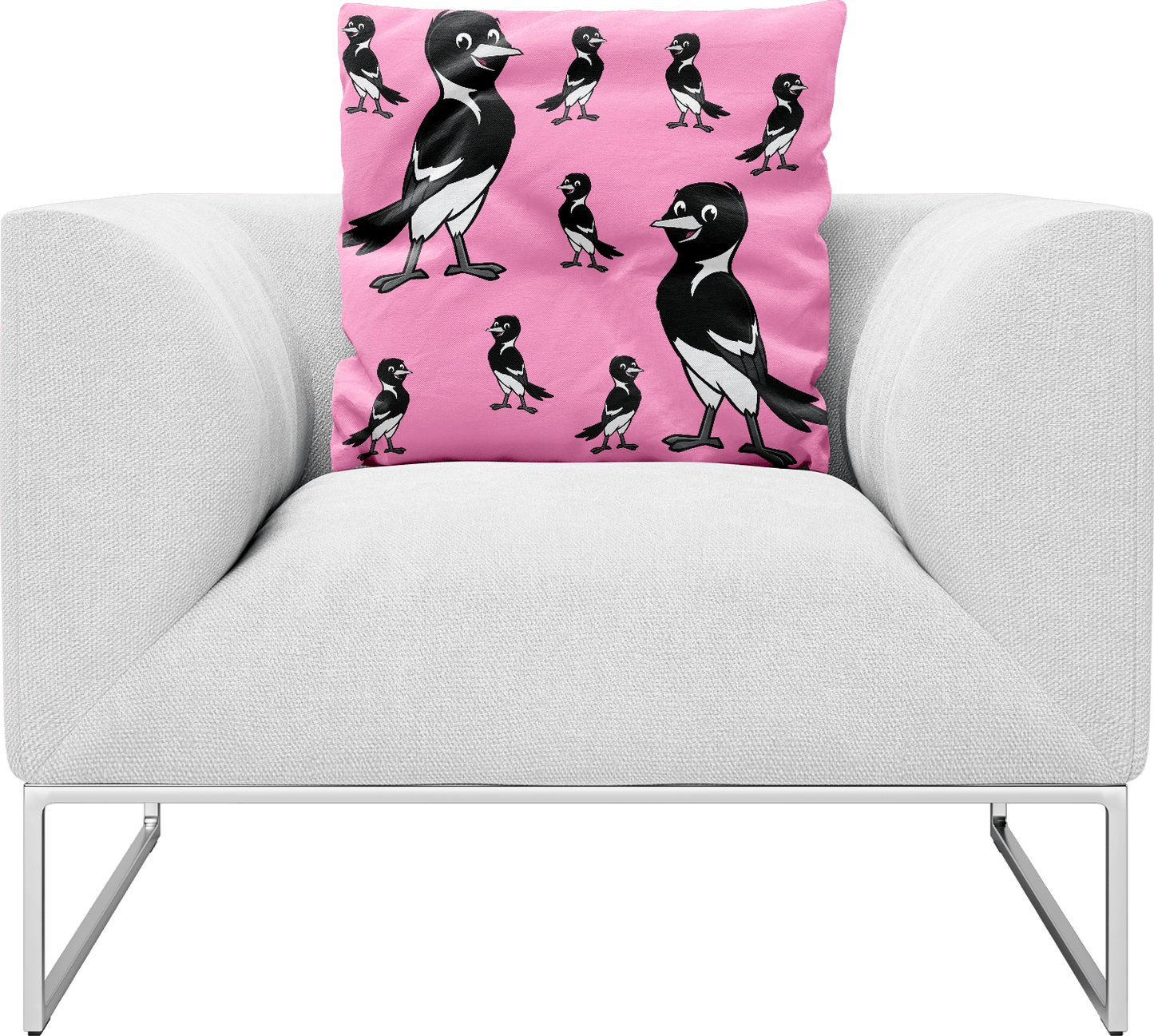 Magic Magpie Pillows Cushions - fungear.com.au