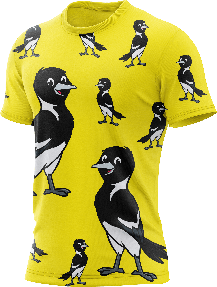 Magic Magpie Rash Shirt Short Sleeve - fungear.com.au