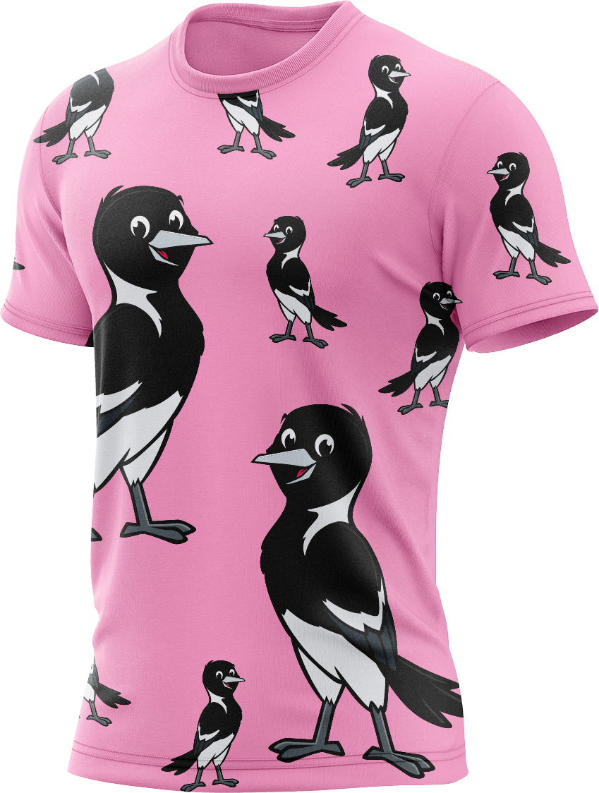 Magic Magpie Rash Shirt Short Sleeve - fungear.com.au