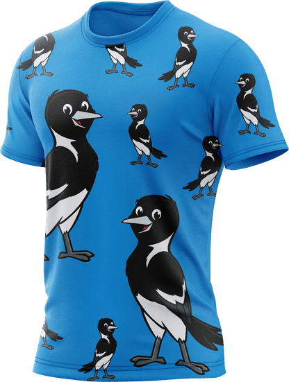 Magic Magpie Rash Shirt Short Sleeve - fungear.com.au