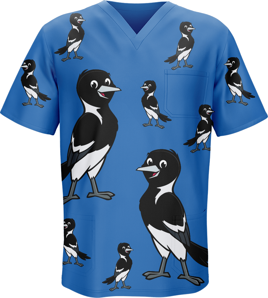 Magic Magpie Scrubs - fungear.com.au