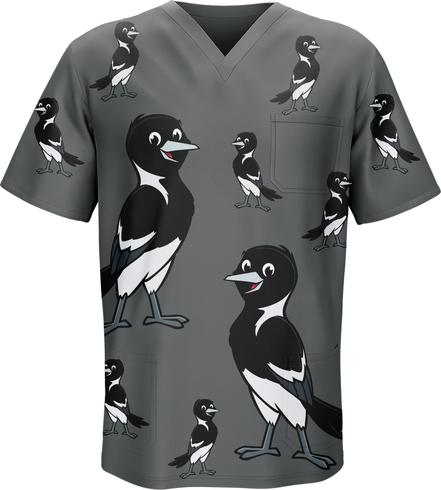 Magic Magpie Scrubs - fungear.com.au