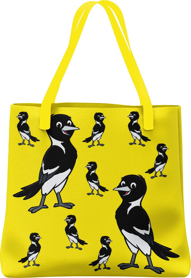 Magic Magpie Tote Bag - fungear.com.au